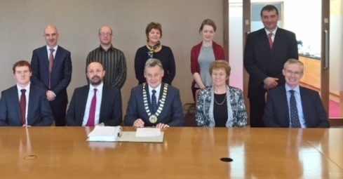 Signing of Buvinda House Contract with Meath County Council