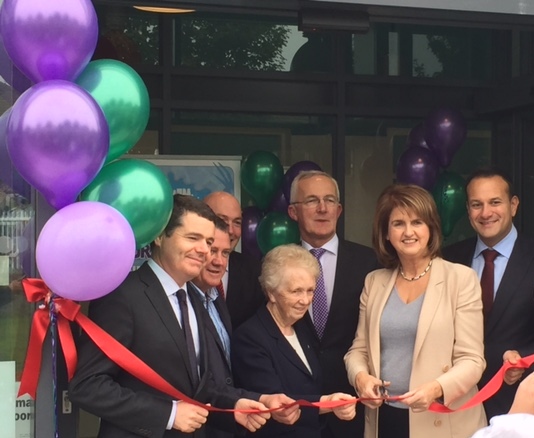 Ribbon Cutting at De Paul Swimming Pool